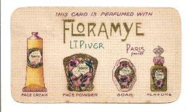 L T Piver - Floramye Perfume Card