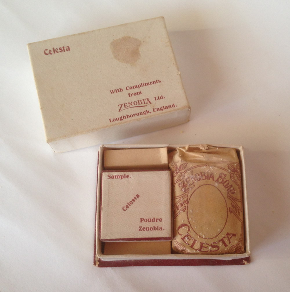 Zenobia - Celesta, powder and soap sample box