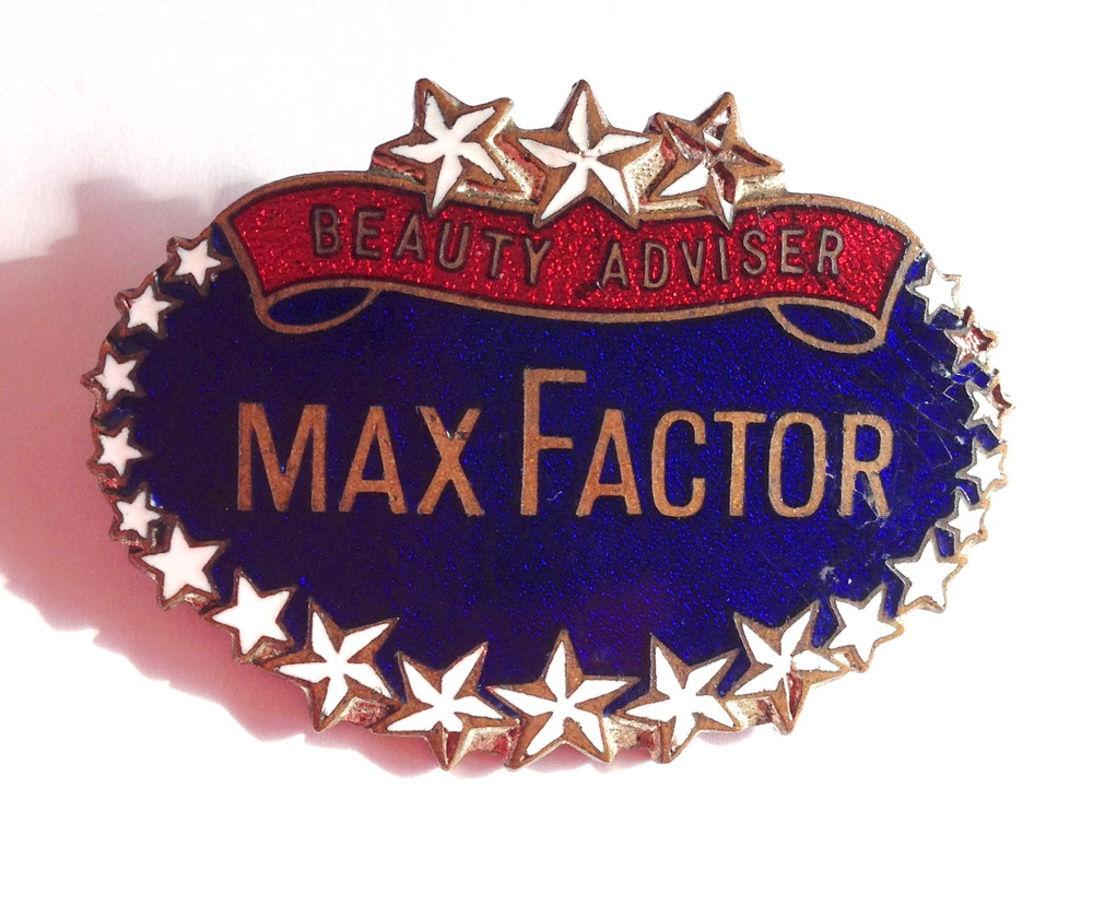 Max Factor - red white and blue