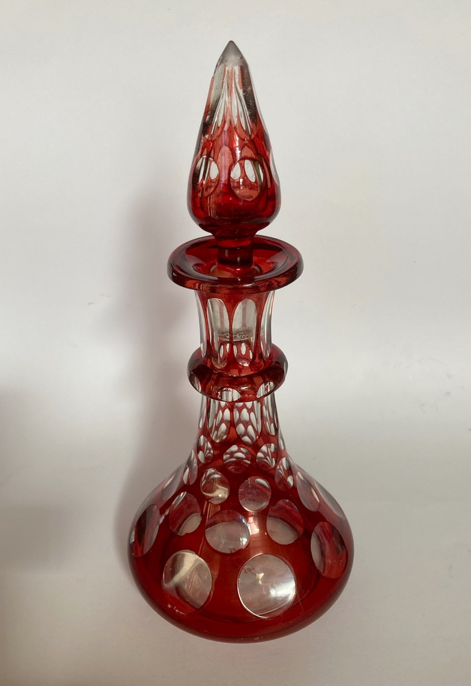Ruby decanter